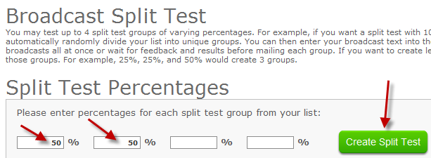 Measure How Effective Your Emails Are With Split Tests In Aweber