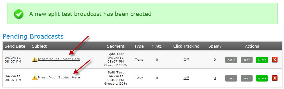 Measure How Effective Your Emails Are With Split Tests In Aweber