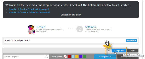 template-button How To Create An Autoresponder And Broadcast Email In Aweber